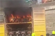 Fire engulfs 20 electric scooters in Maharashtra, watch